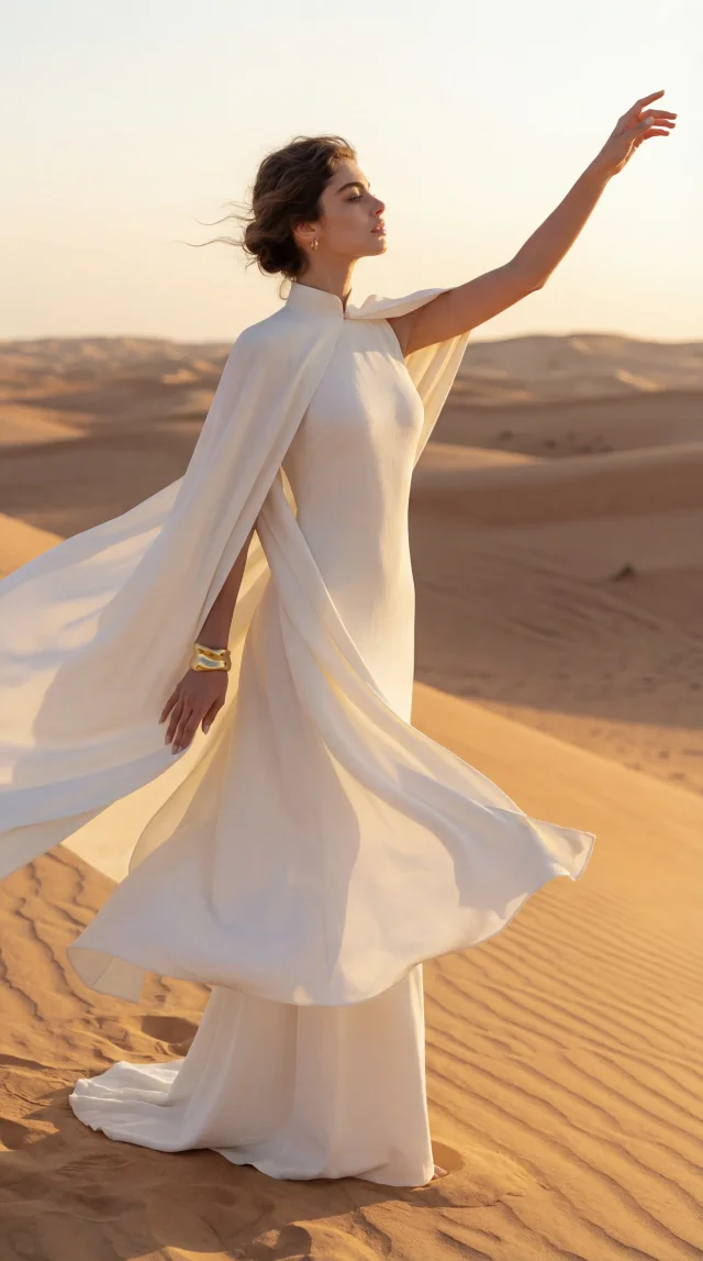 Fashion campaign — Desert Gold